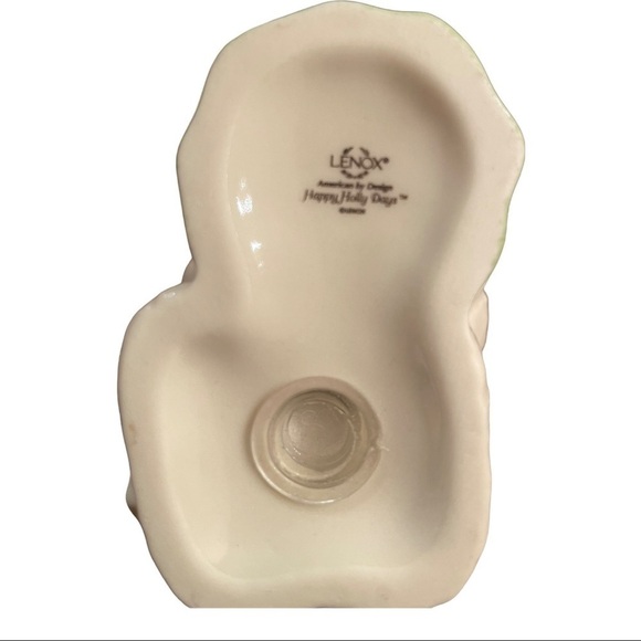 LENOX Happy Holly Days Salt & Pepper shakers.  Snowmen w/star & tree - Picture 4 of 4